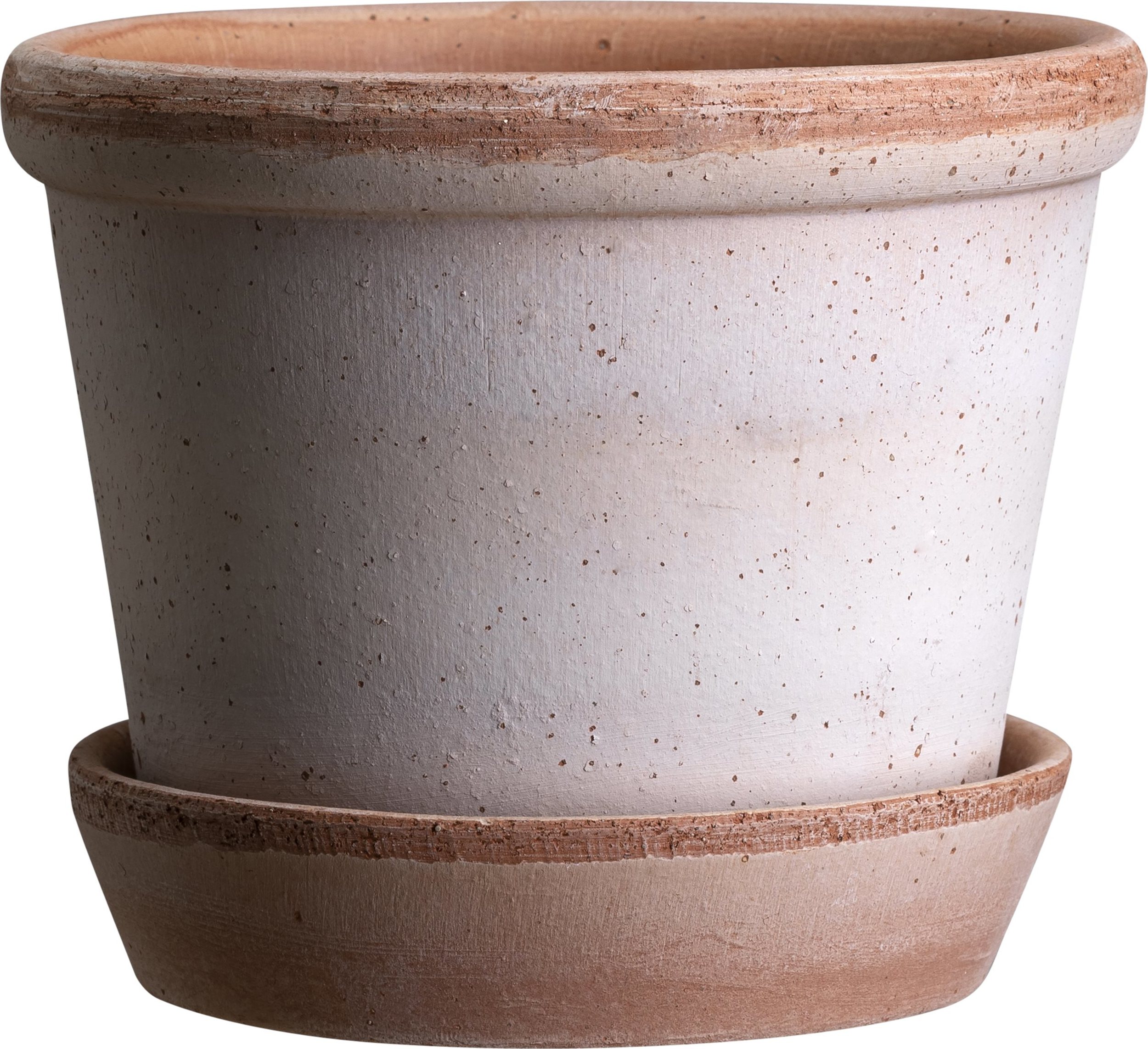 Doniczka Parade 18 cm różowa z podstawką