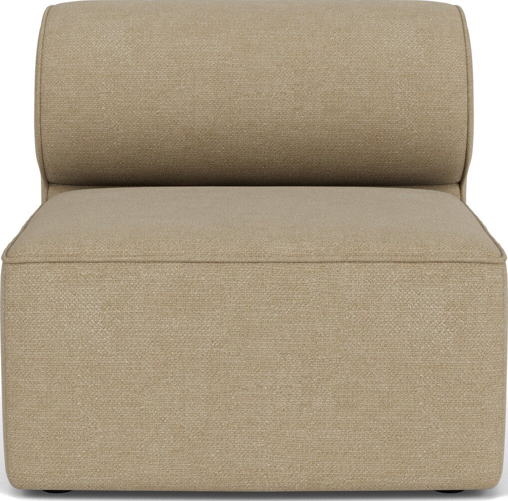 Element środkowy sofy modułowej Eave Bouclé 75 x 86 cm beżowy