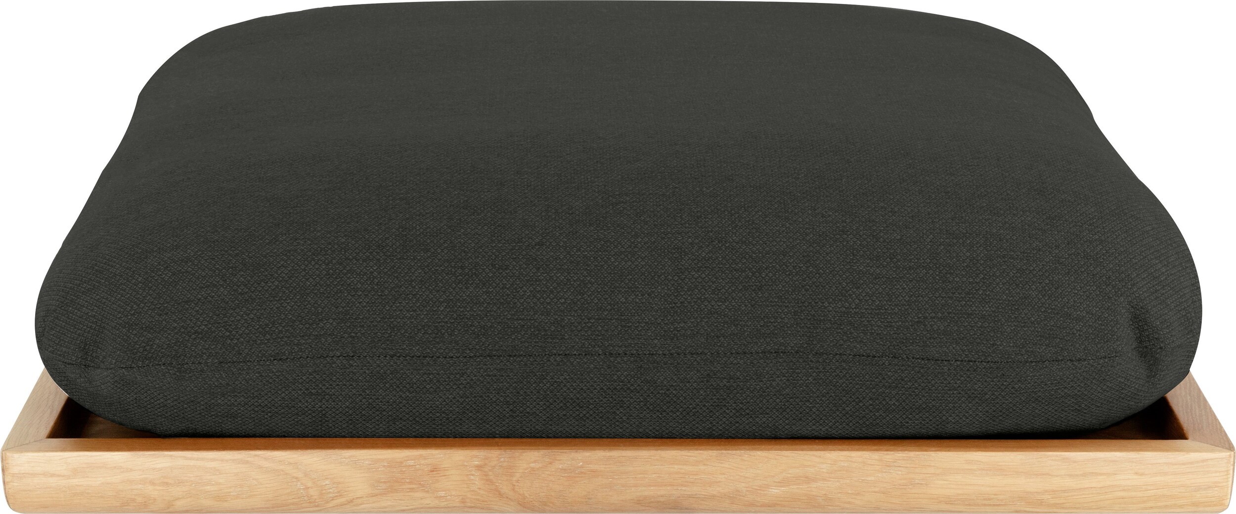 Poduszka do pufa Lounge Around Shuffle ciemnoszara