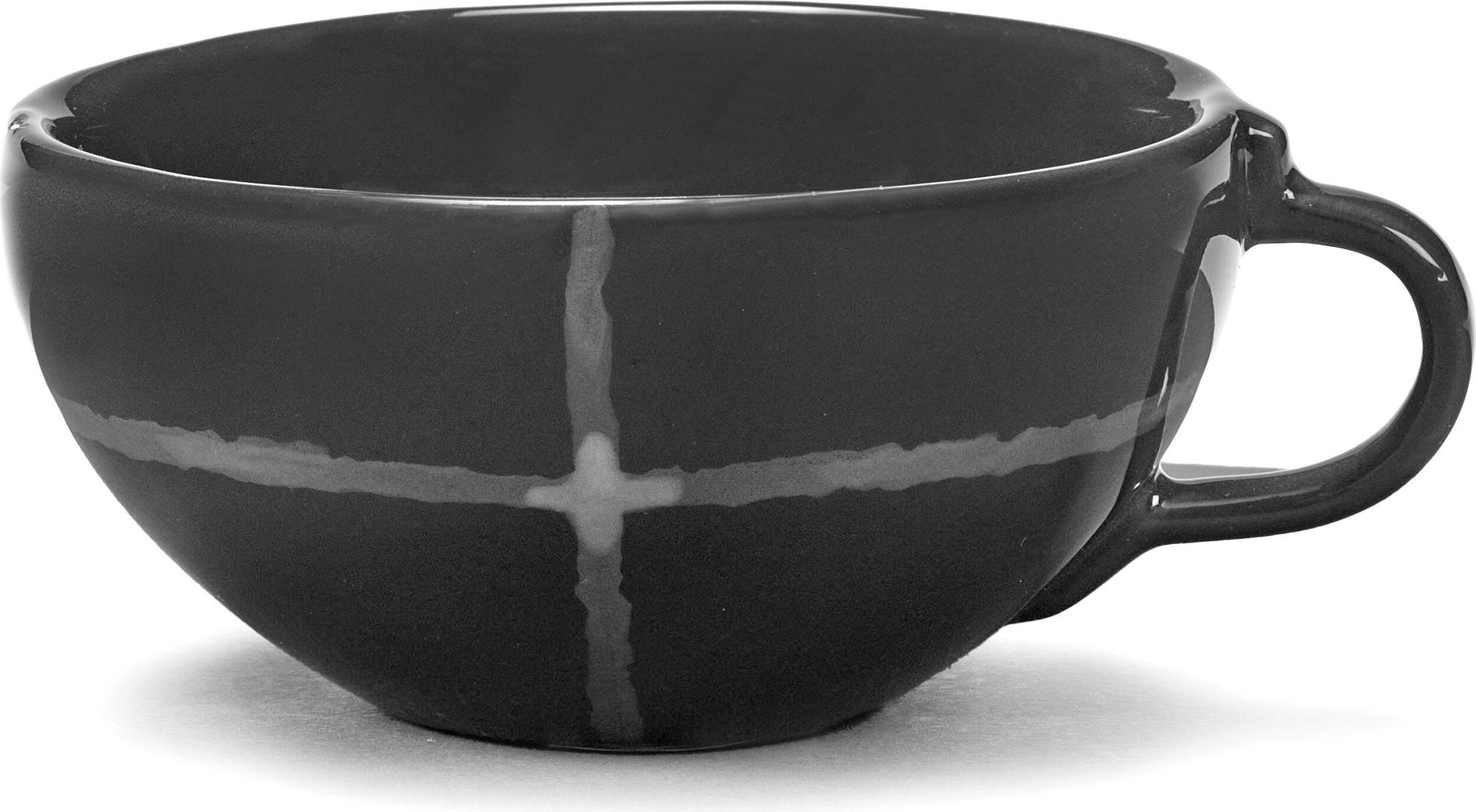 Filiżanki do kawy Zuma 200 ml czarne 2 szt.