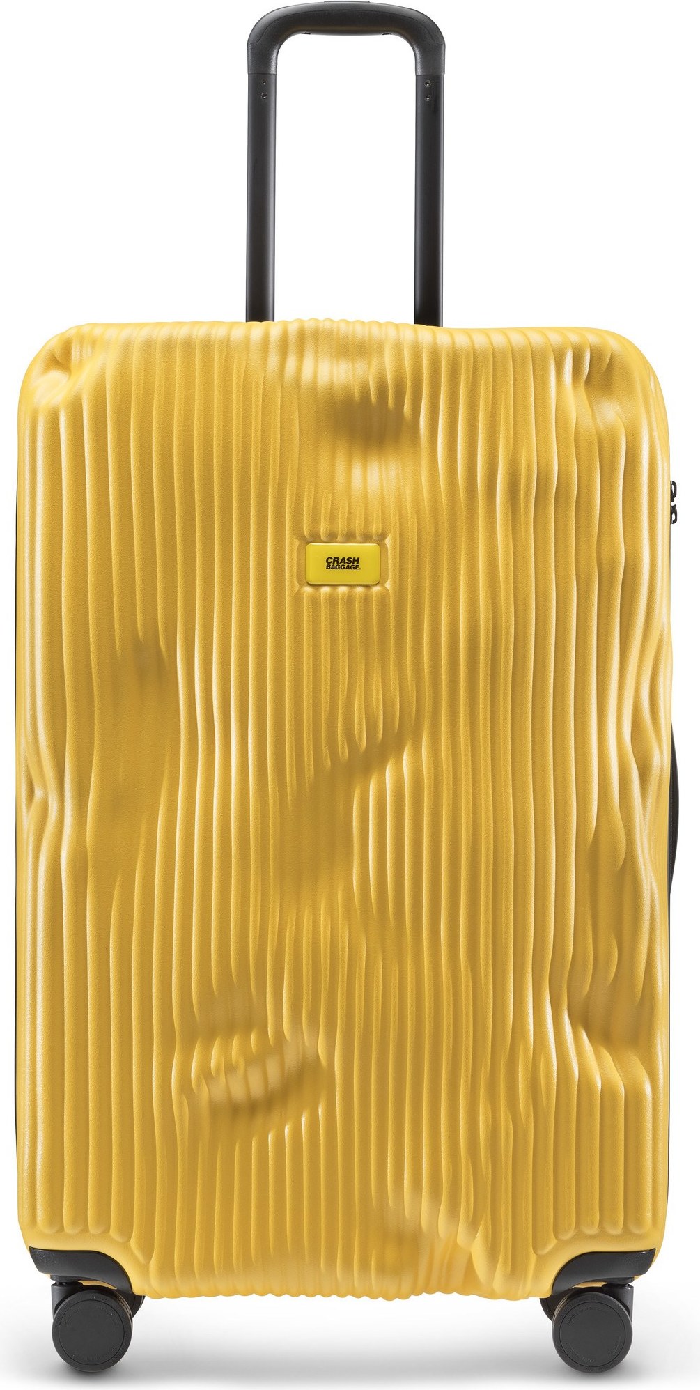 Walizka Stripe duża Mustard Yellow