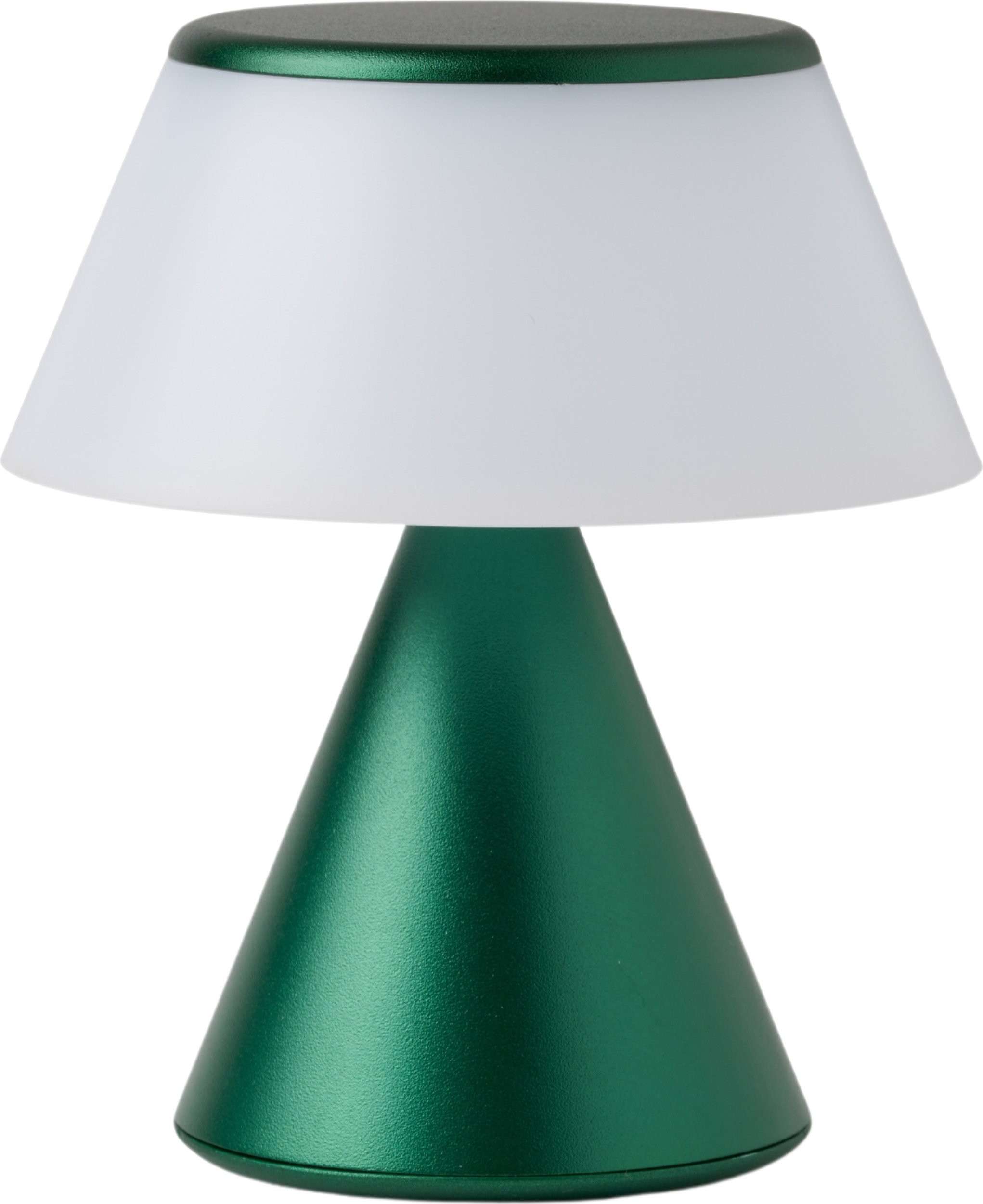 Lampa LED Luma S ciemnozielona