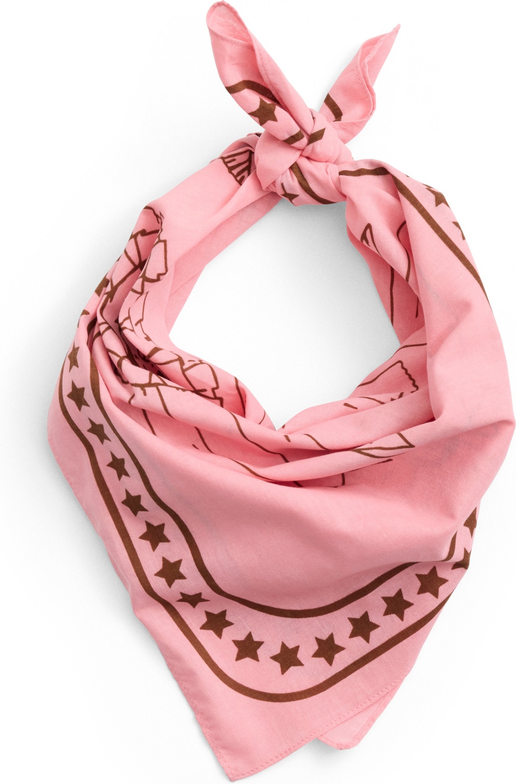 Chusta dla psa Hay 55 x 55 cm różowa z recyklingu