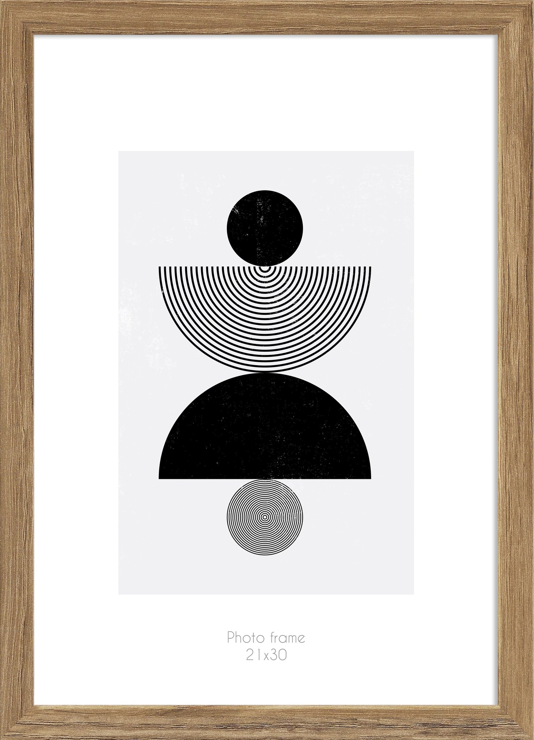 Ramka na zdjęcia Kyoto 21 x 30 cm brązowa