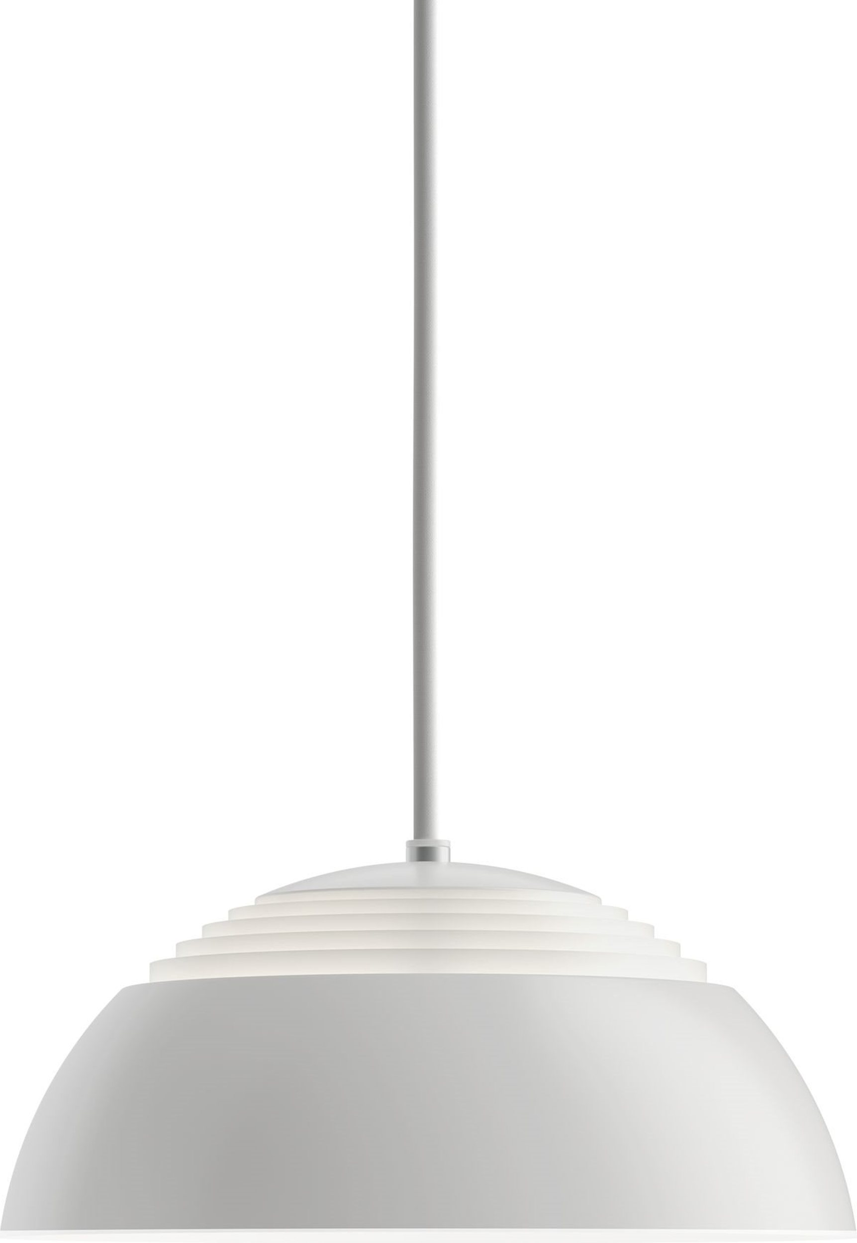 Lampa wisząca AJ Royal LED 2700K 25 cm biała