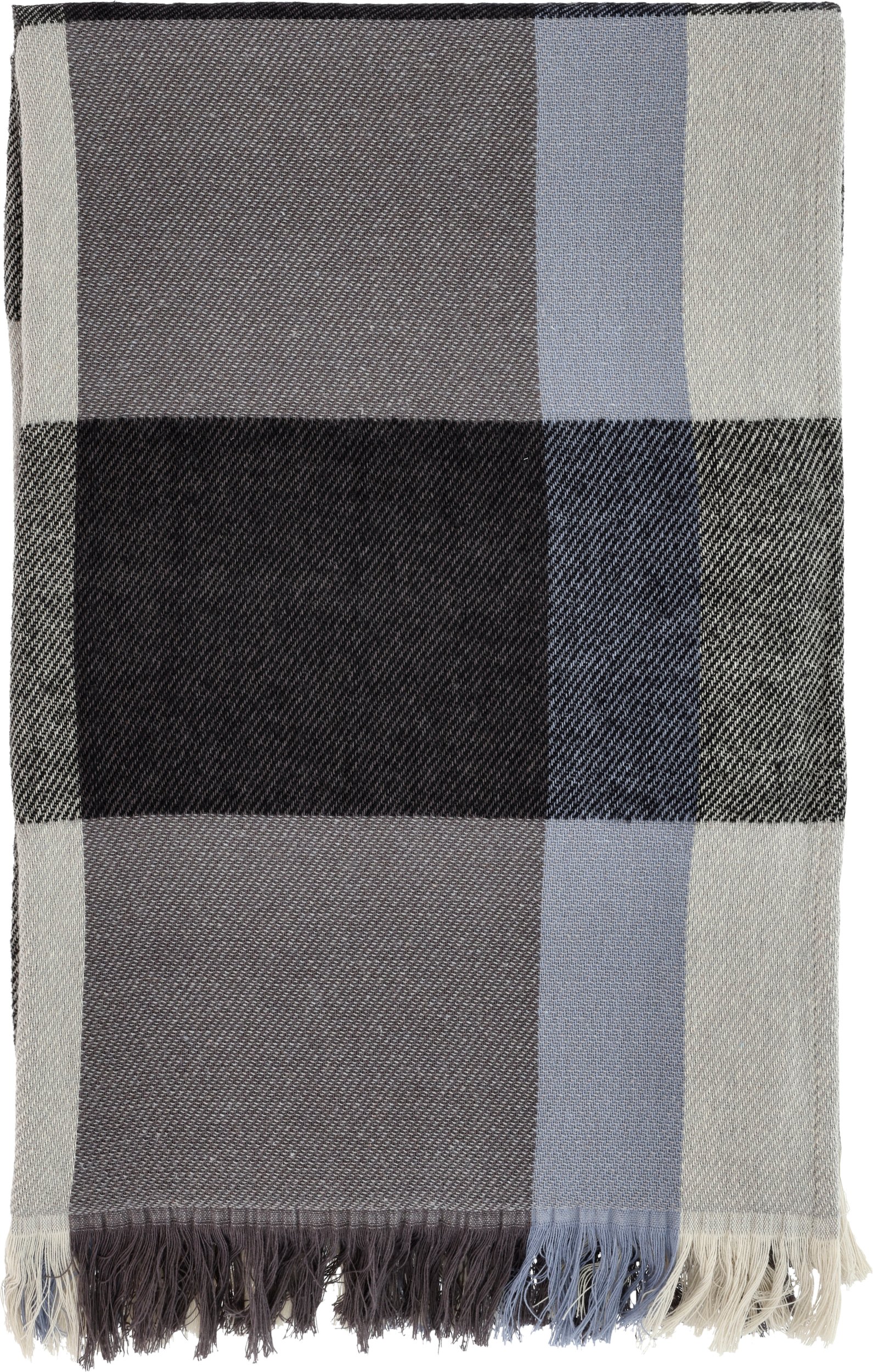 Koc Embrace 130 x 170 cm czarno-szary