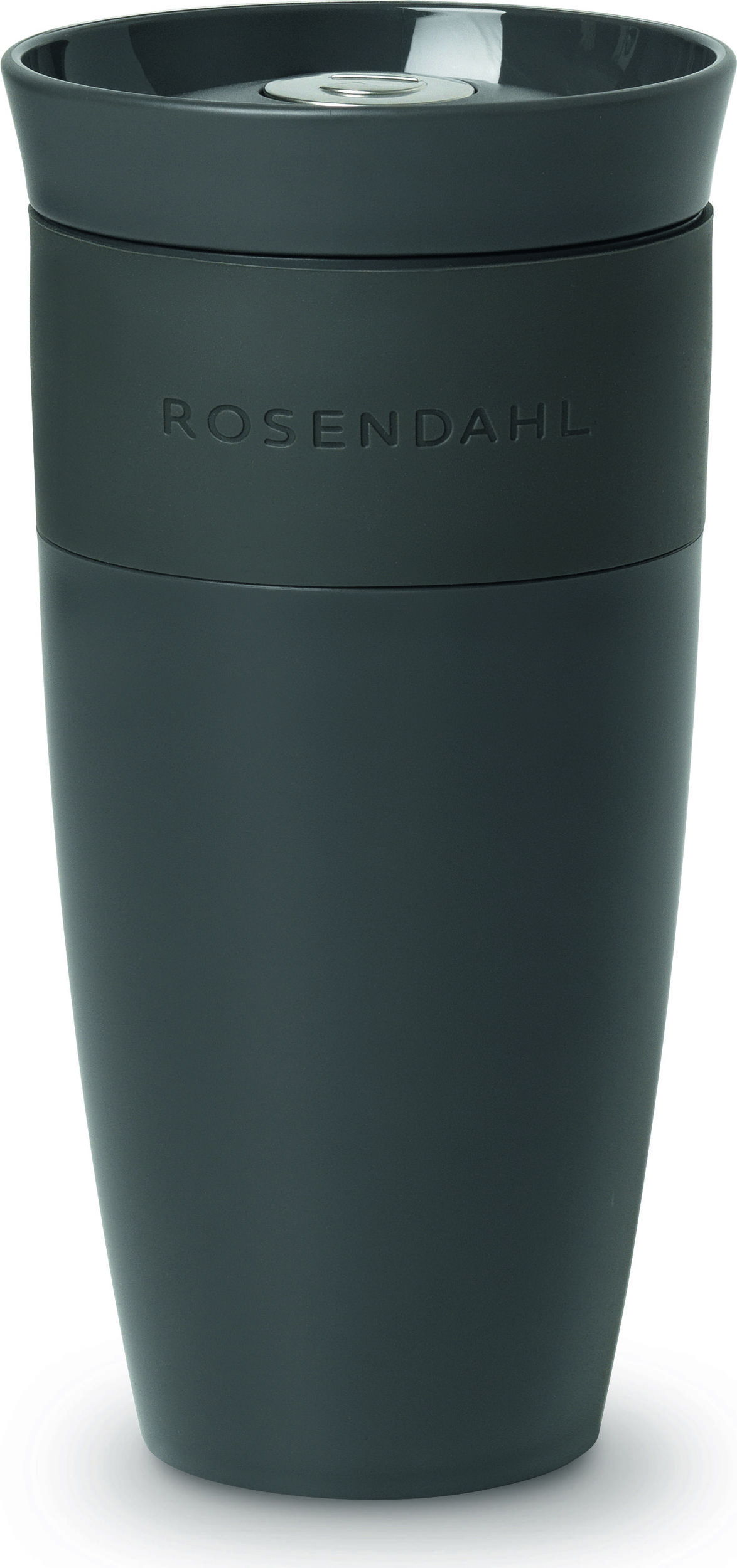 Kubek termiczny Grand Cru To Go ciemnoszary jednolity