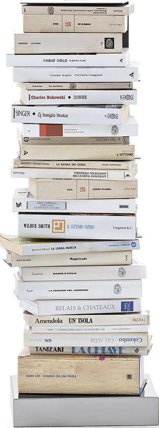 Regał Ptolomeo 75 cm srebrny