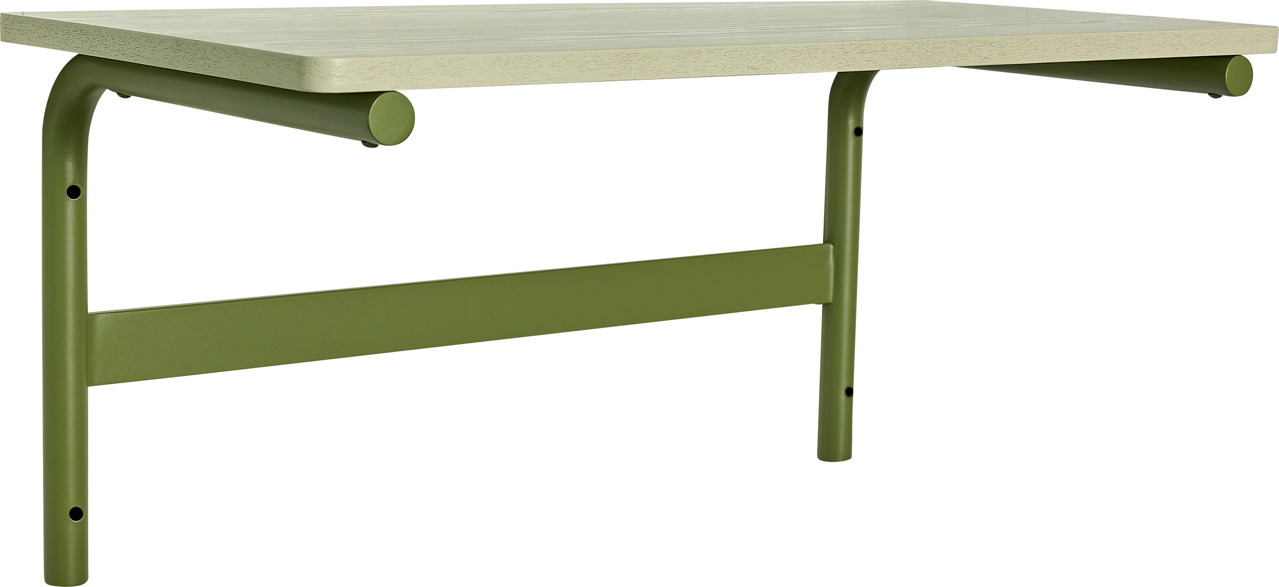 Biurko Koi zielono-szare ścienne