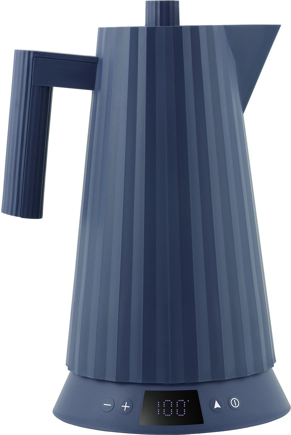 Czajnik elektryczny z regulacją temperatury Plissé 1,7 l niebieski
