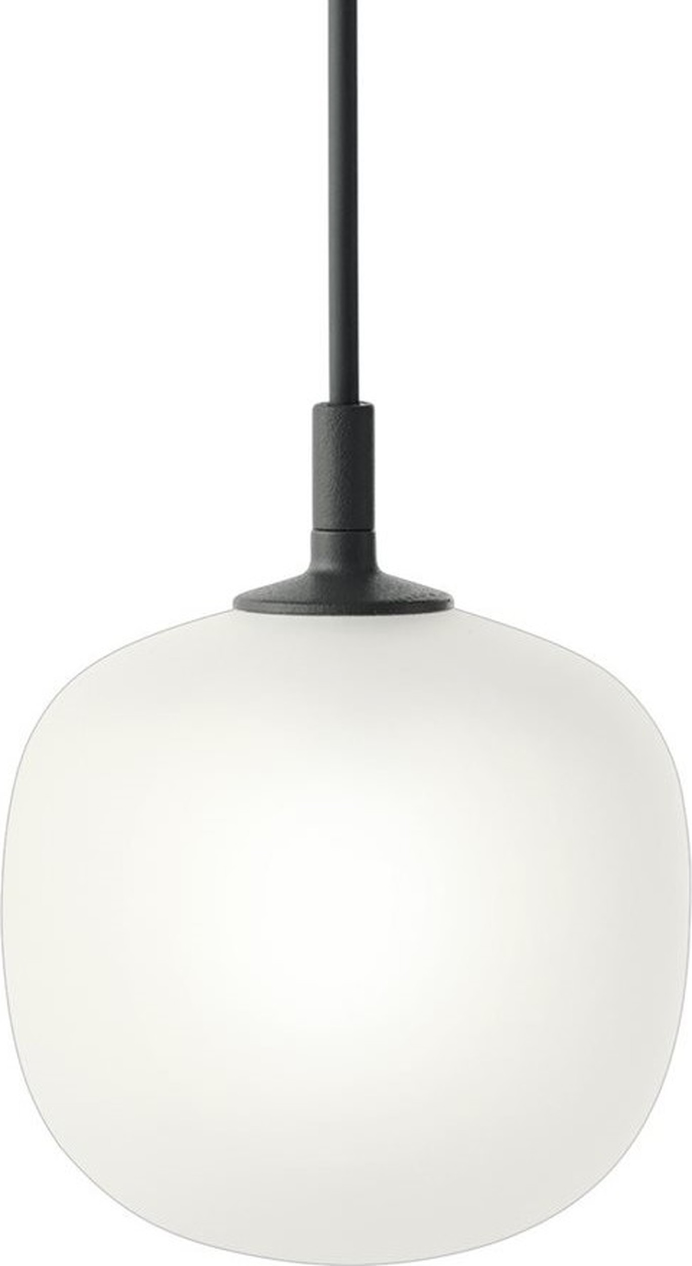 Lampa wisząca Rime 12 cm czarna