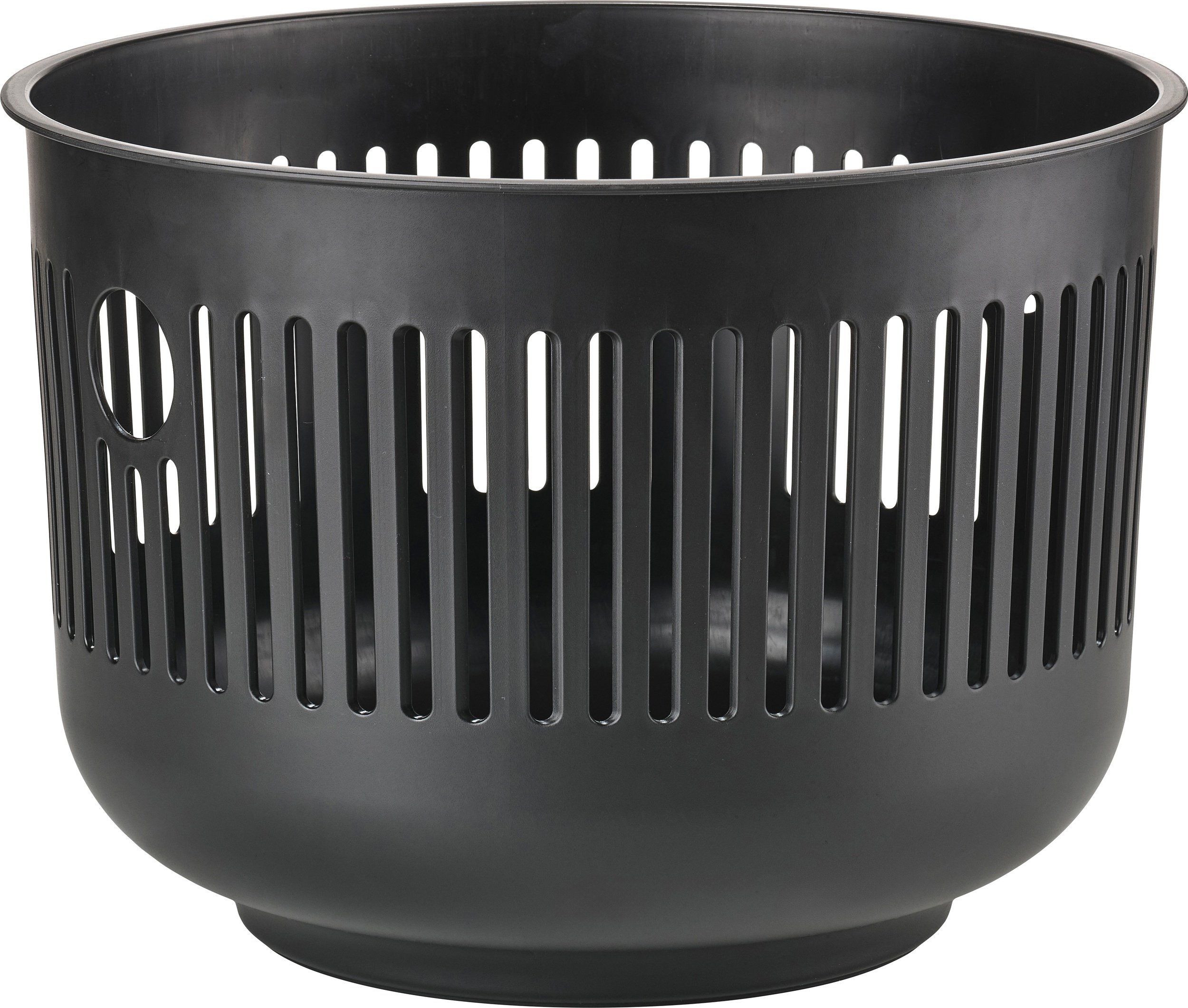 Kosz na pranie Ume 29 cm czarny