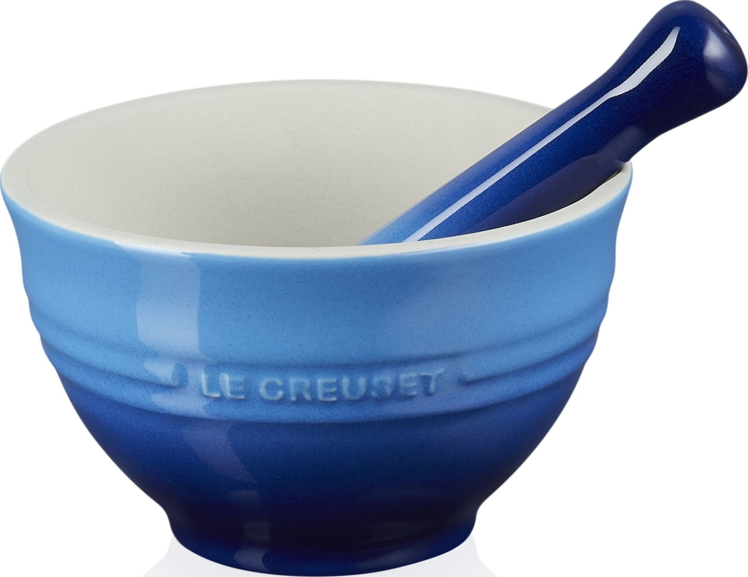 Moździerz Le Creuset głęboki błękit