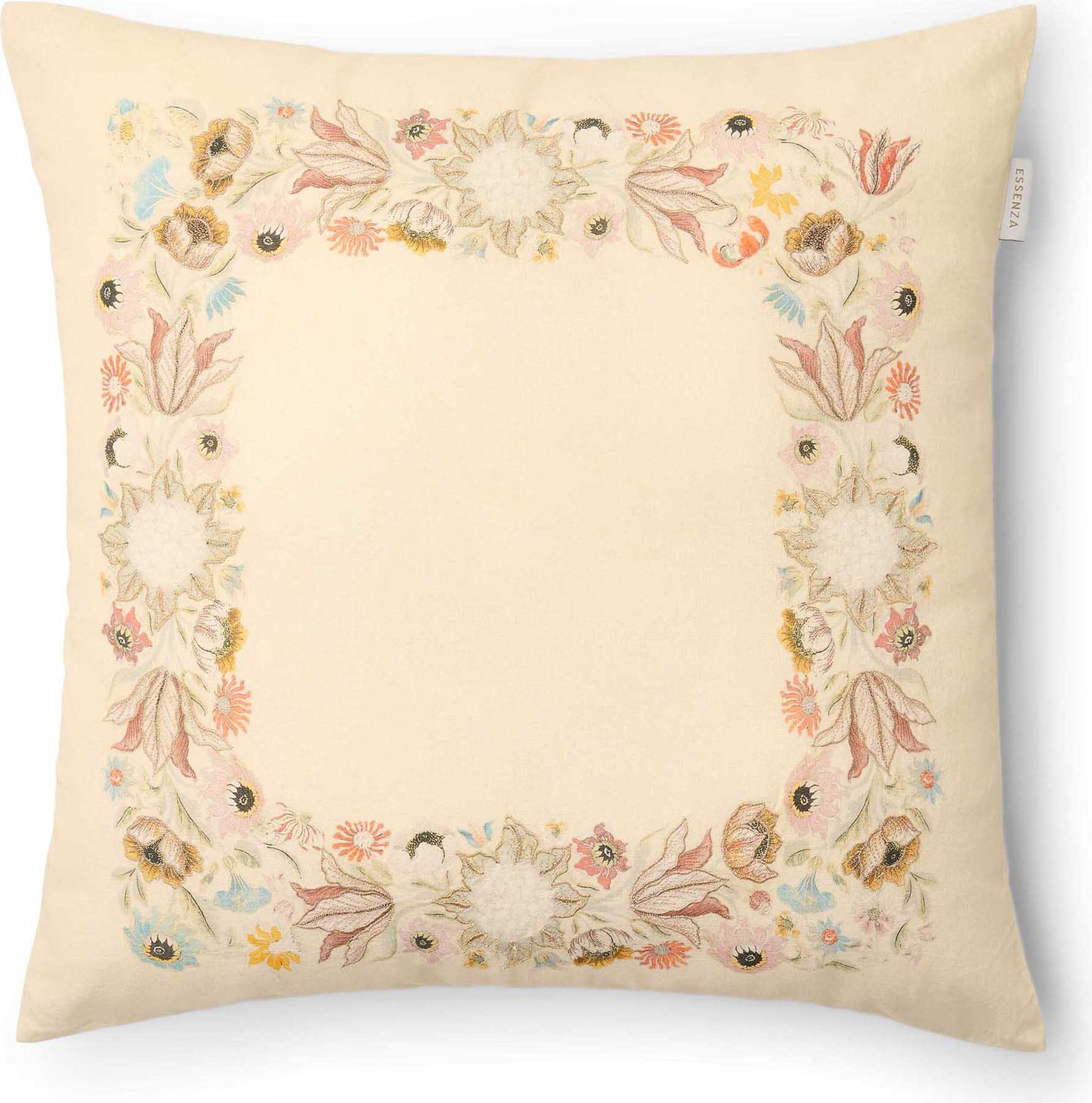 Poduszka dekoracyjna Veroniq 50 x 50 cm waniliowa