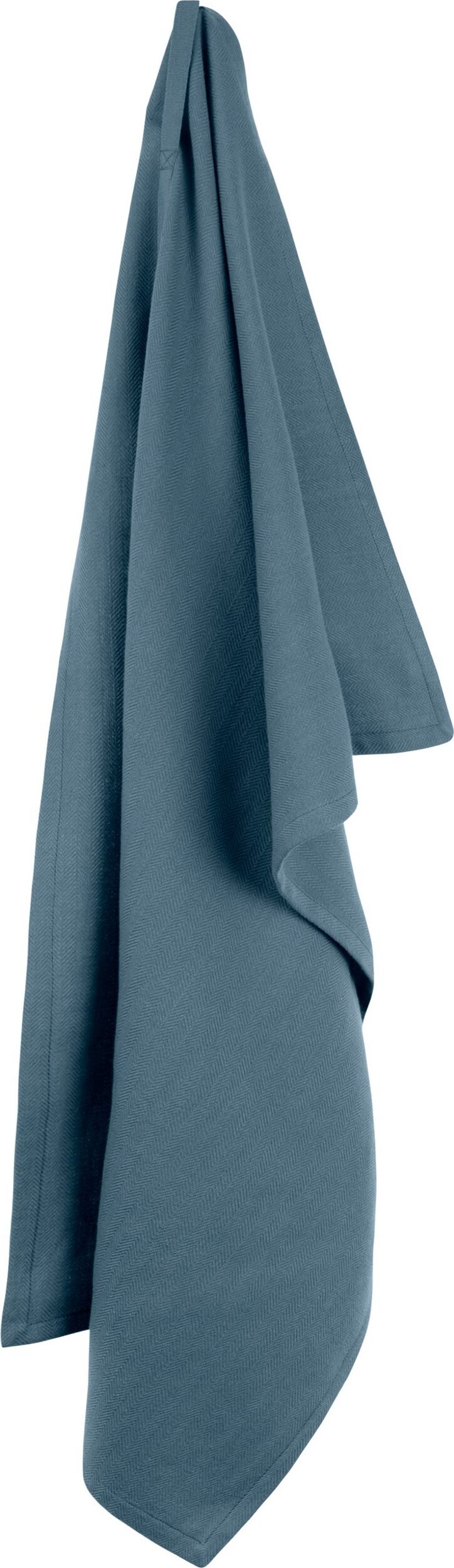 Ścierka kuchenna The Organic Company 53 x 86 cm szaroniebieska