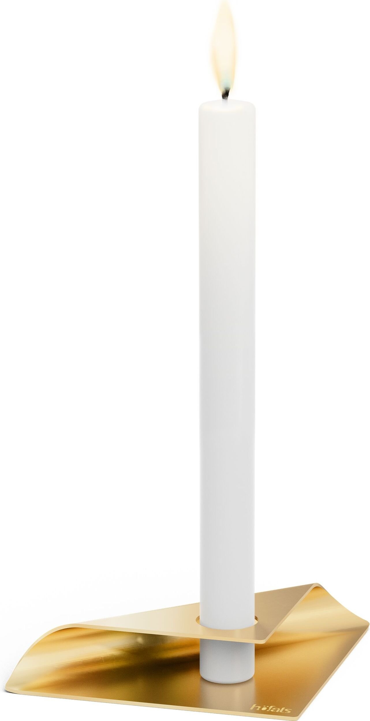 Świecznik Square złoty