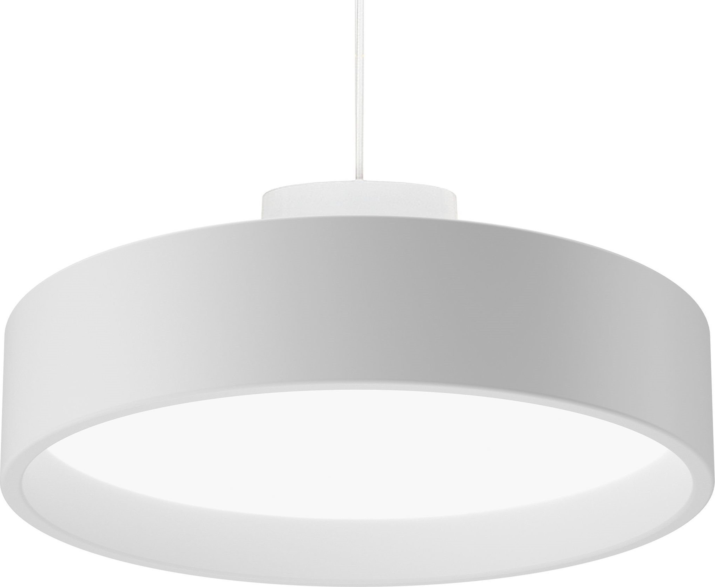 Lampa wisząca Circle Suspended LED 3000K 26,7 cm biała