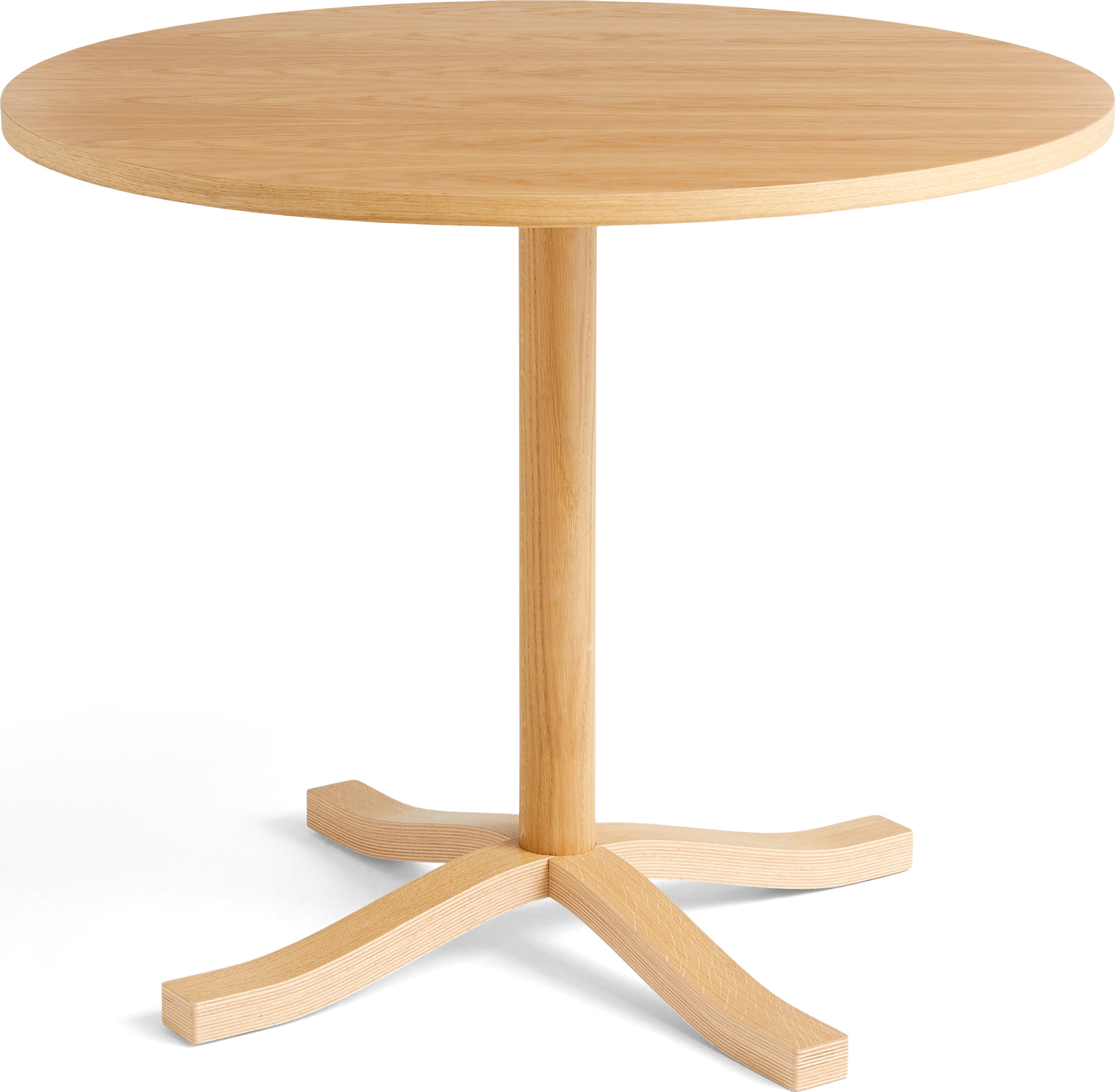 Stół Pastis okrągły 90 x 74 cm drewno dębowe