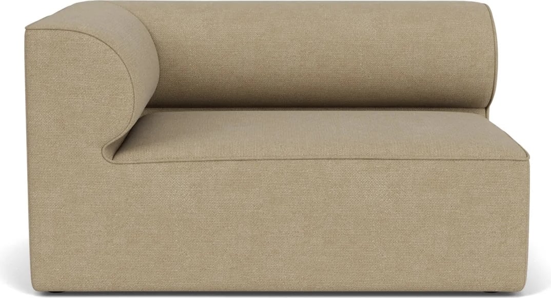 Narożnik lewostronny sofy modułowej Eave Bouclé 96 x 144 cm beżowy
