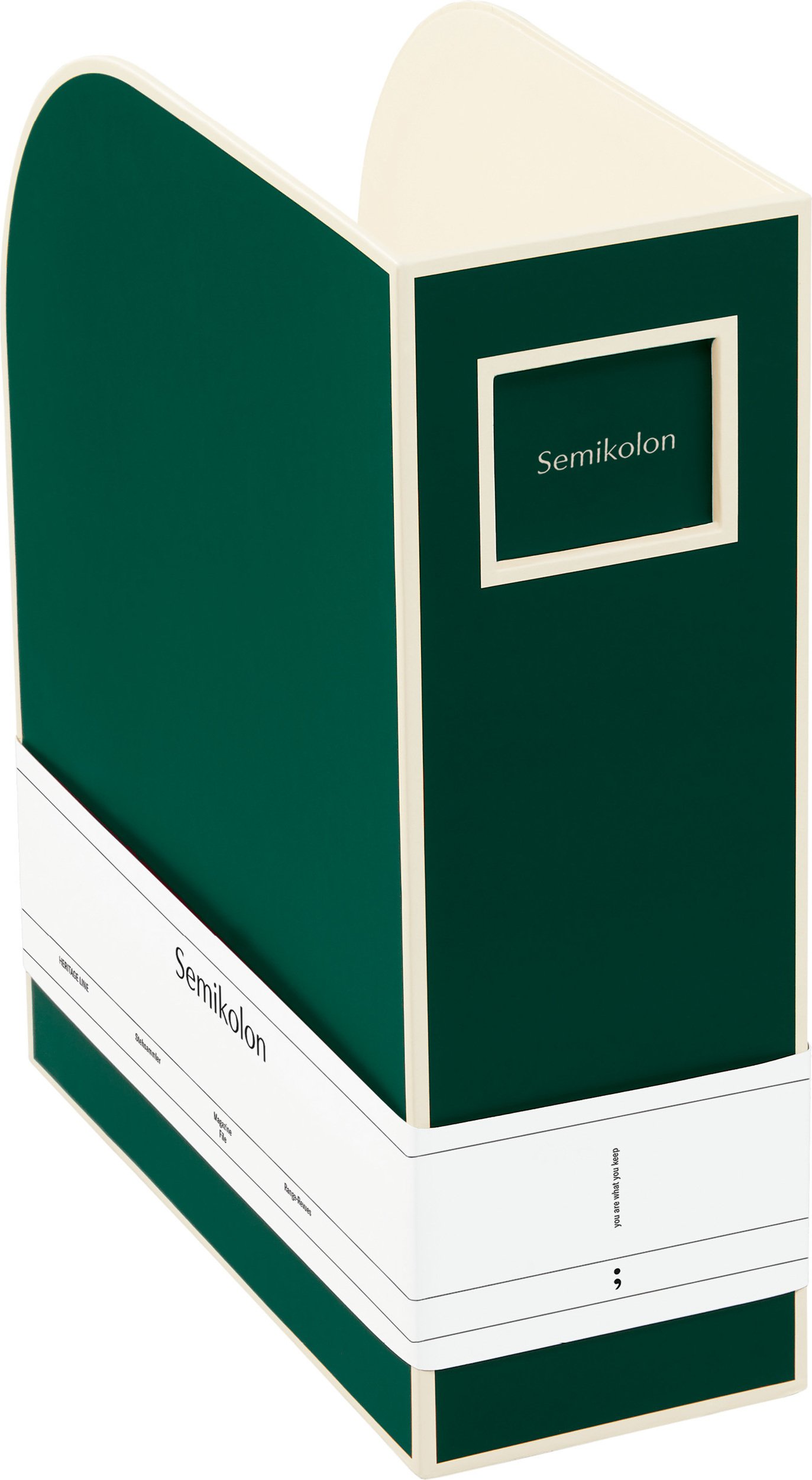 Organizer na dokumenty Die Kante ciemnozielony