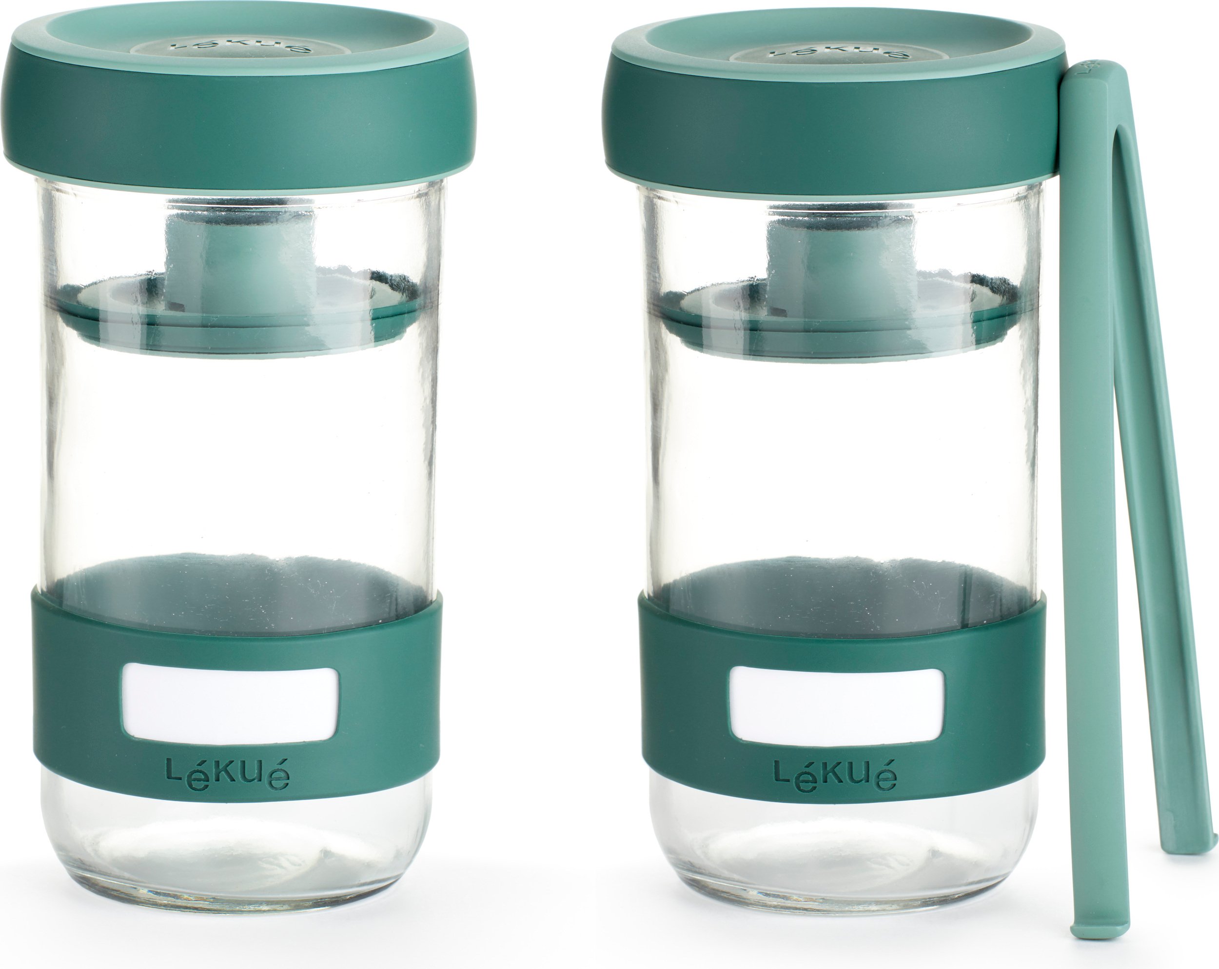 Naczynia do kiszenia Lekue ze szczypcami 3 el.