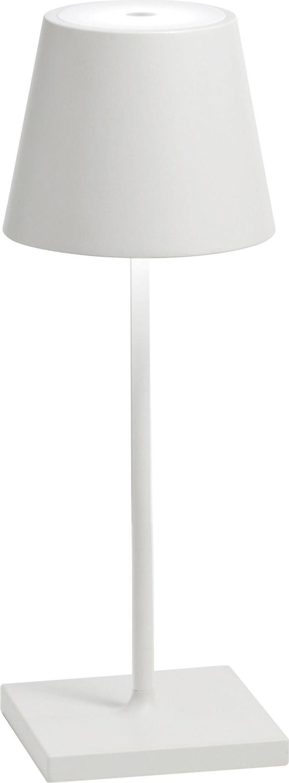 Lampa stołowa Poldina Mini 30 cm biała
