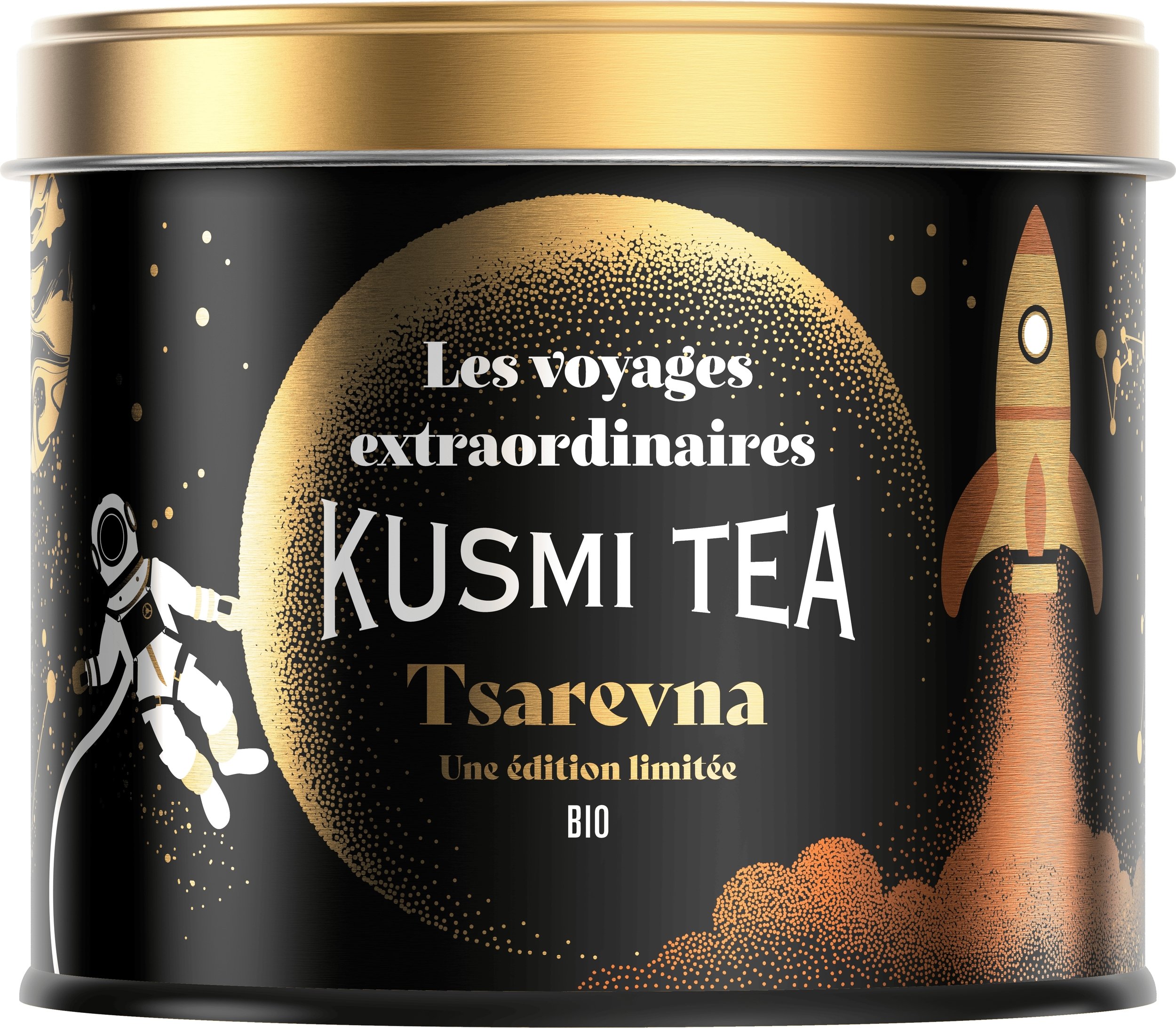 Herbata czarna bio Organic Tsarevna puszka 120 g edycja limitowana