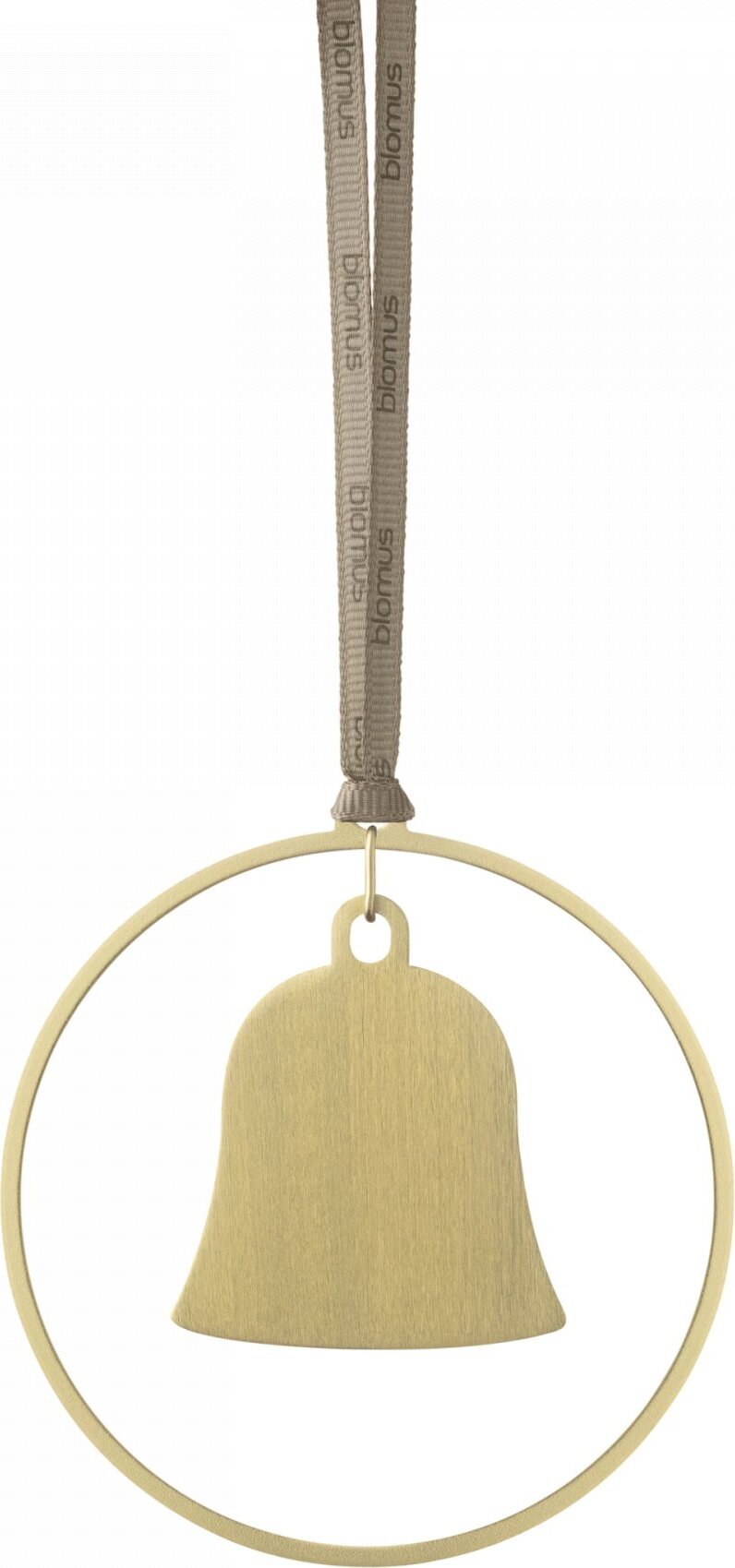 Ozdoby choinkowe Kitai dzwonki złote 4 szt.