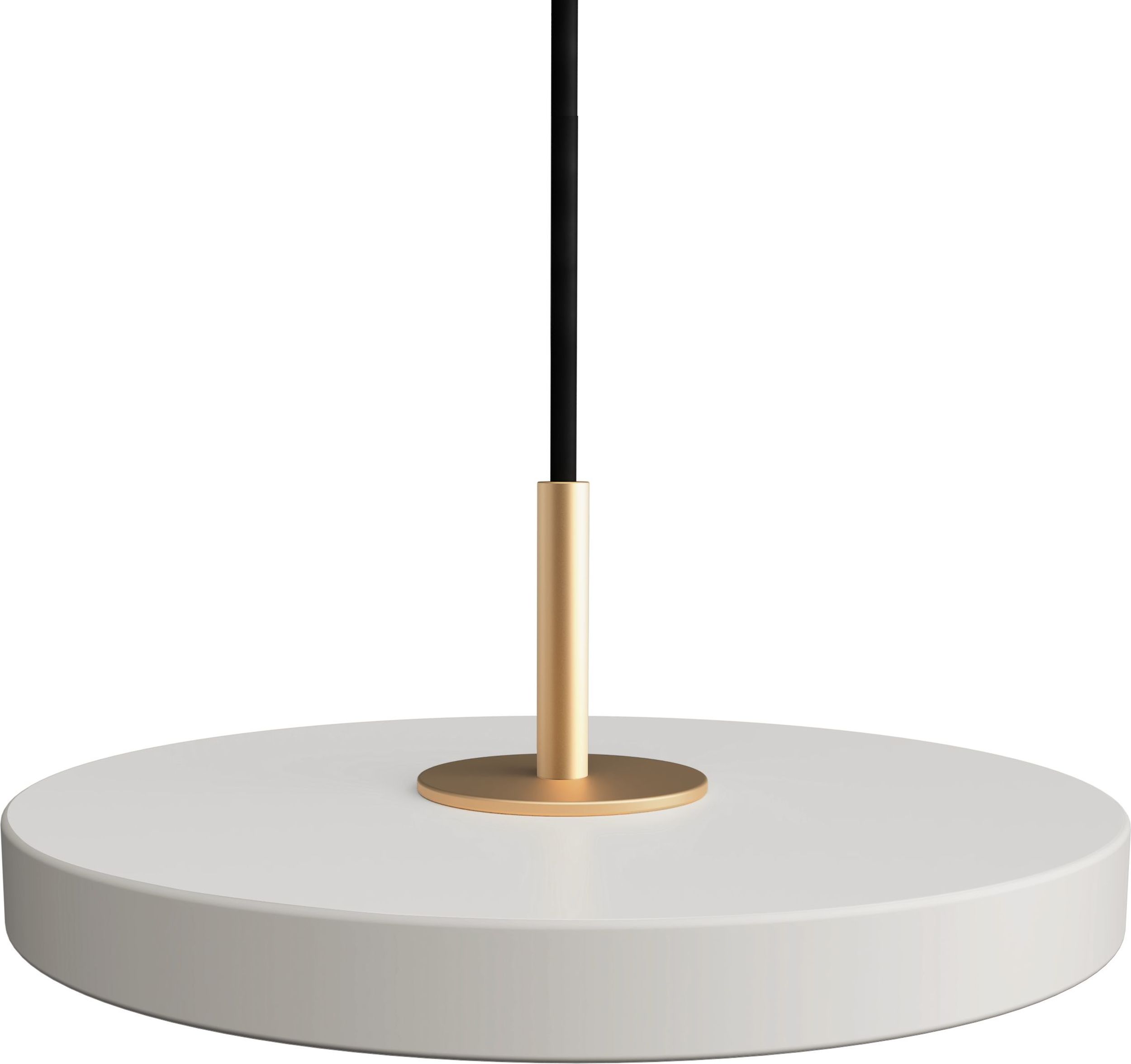 Lampa wisząca Asteria Micro jasnoszara