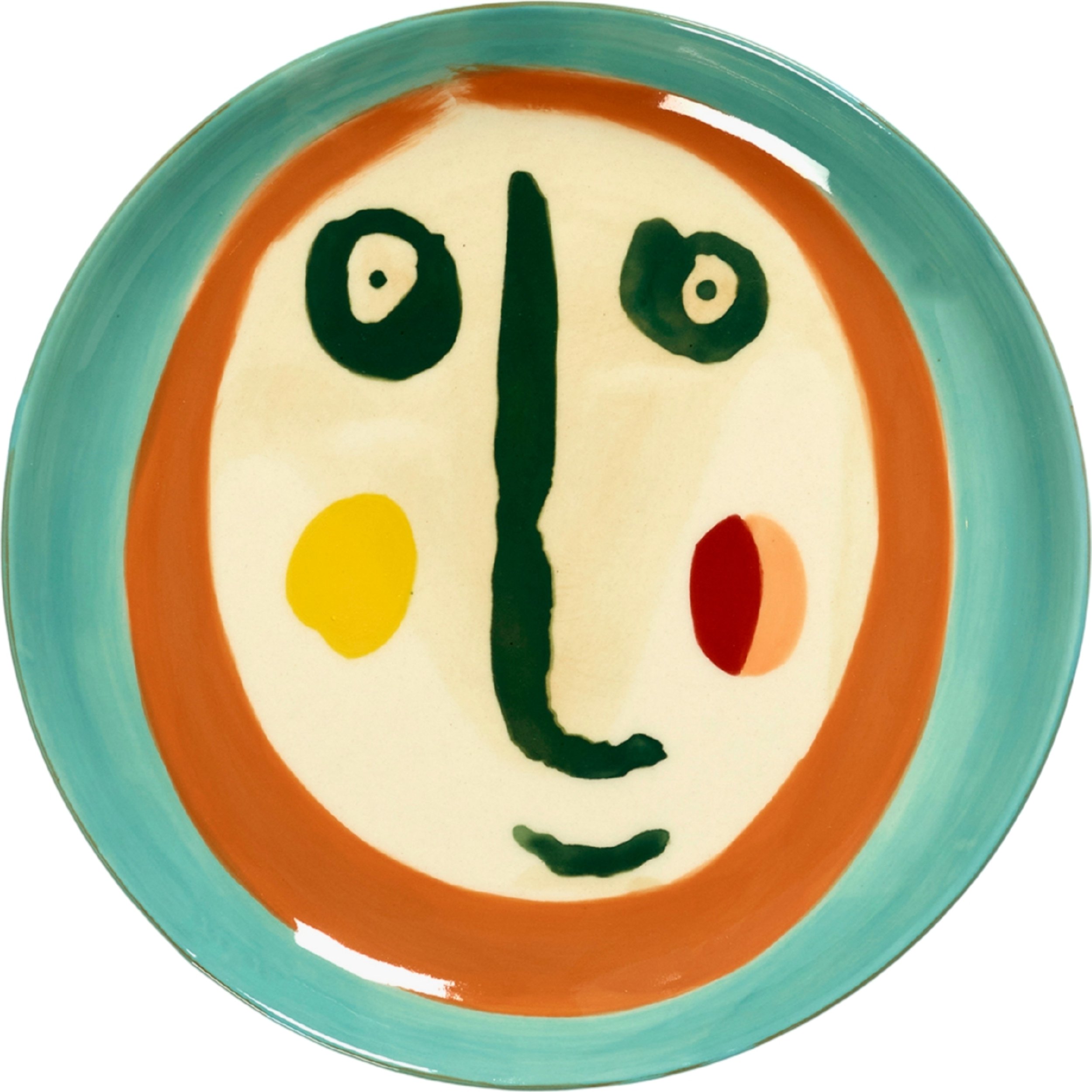 Talerz śniadaniowy Feast Face 2 19 cm