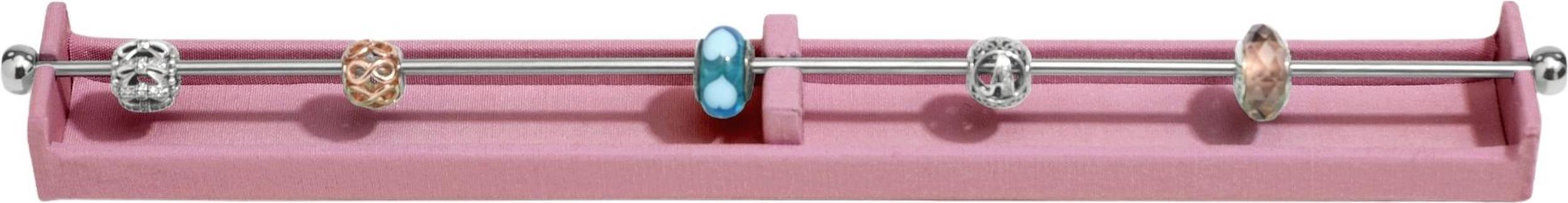 Stojak na charmsy Stackers podwójny różany