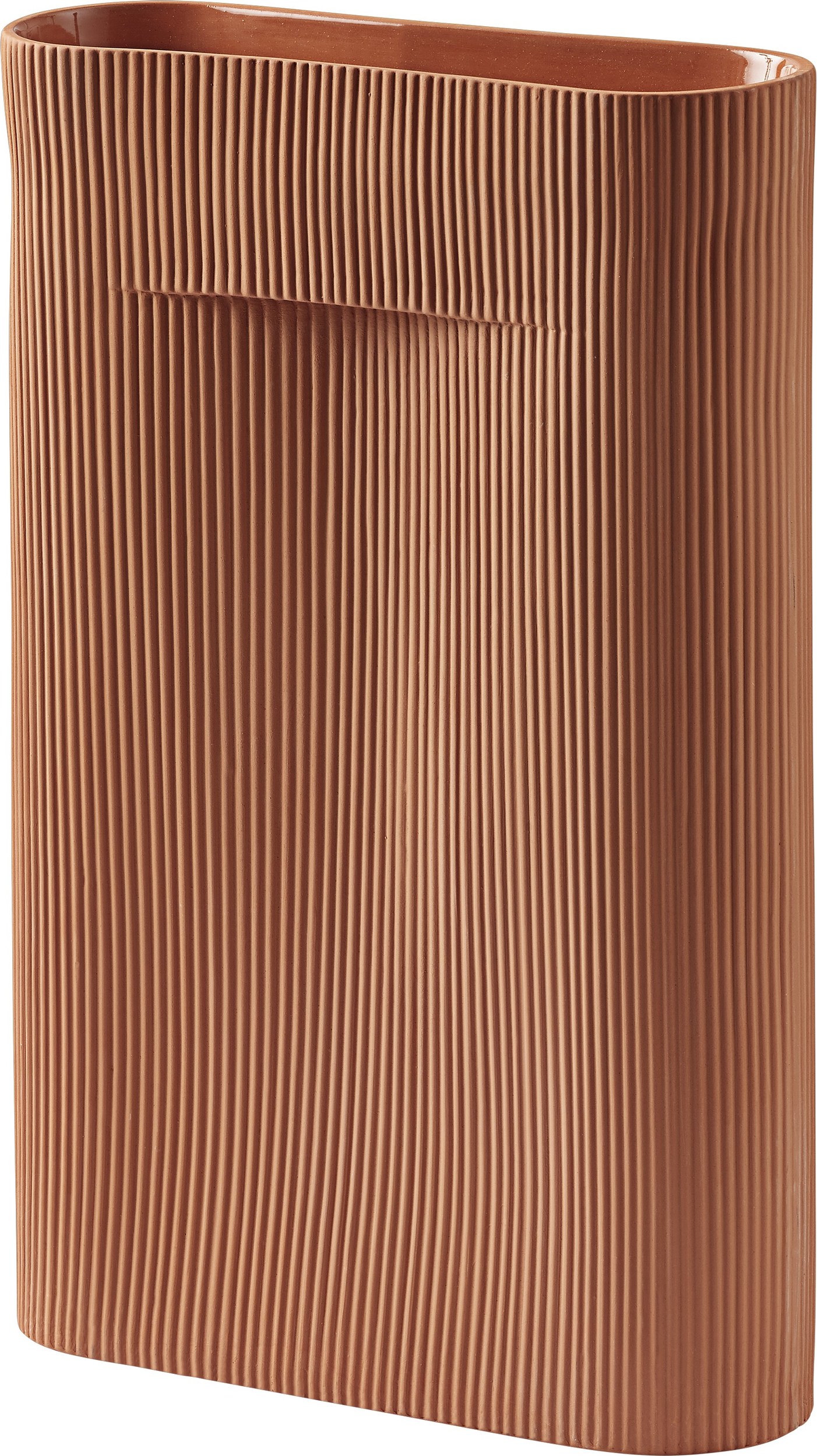Wazon Ridge 48,5 cm terakota
