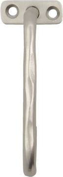 Haczyk ścienny Welo srebro szczotkowane