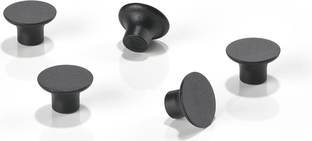 Magnesy do tablic A-bulletin czarne 5 szt.