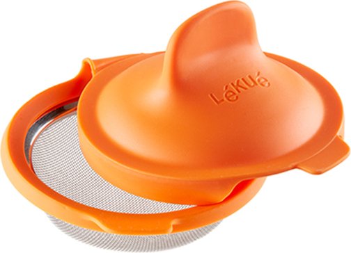Foremka do jajek w koszulkach Lekue pomarańczowa