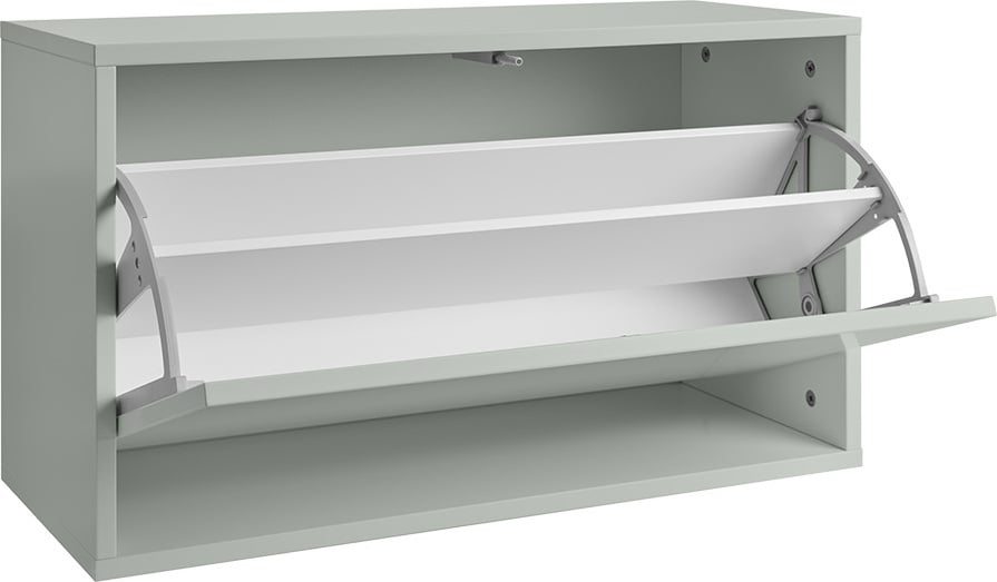 Szafka ścienna na buty ReCollector Box szałwiowa