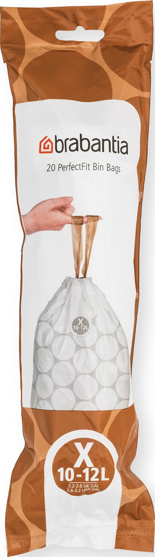 Worki na śmieci Brabantia PerfectFit rozmiar X 10-12 l 200 szt.