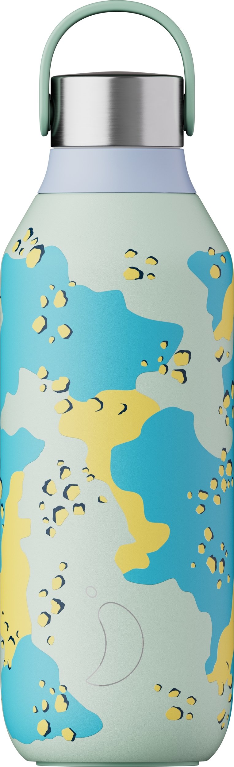 Butelka termiczna Series 2 Studio Desert Camo 500 ml niebieska