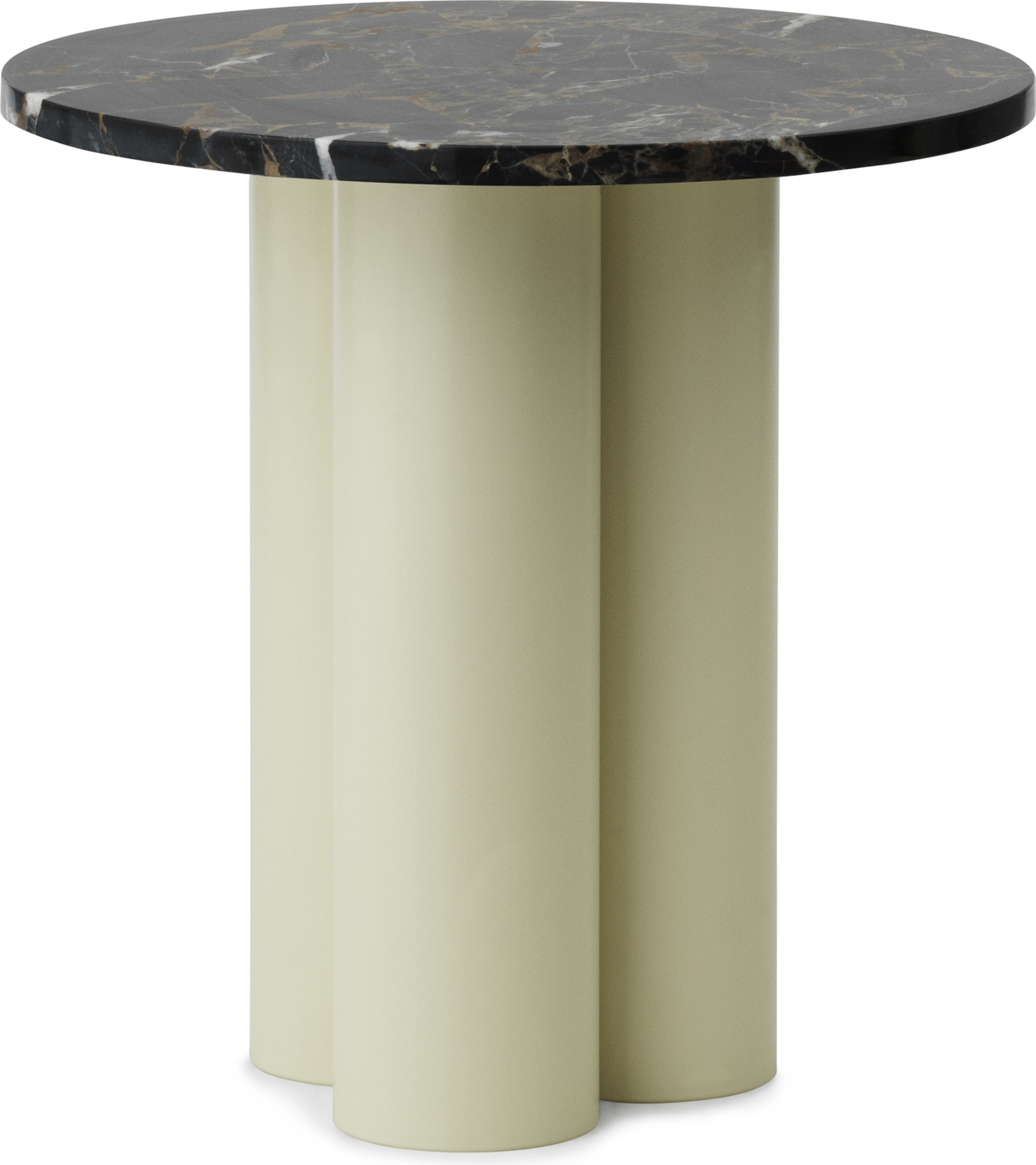 Stolik Dit Portoro Gold na piaskowych nogach