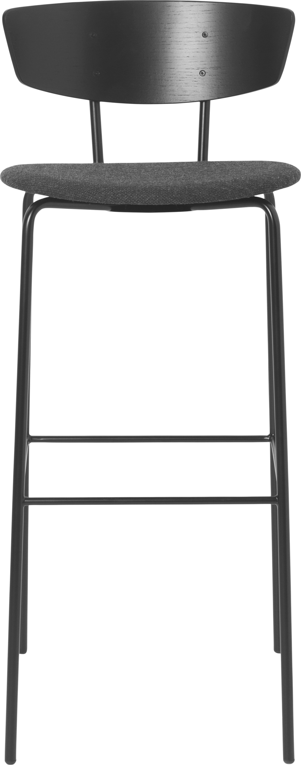 Krzesło barowe Herman 96 cm czarne