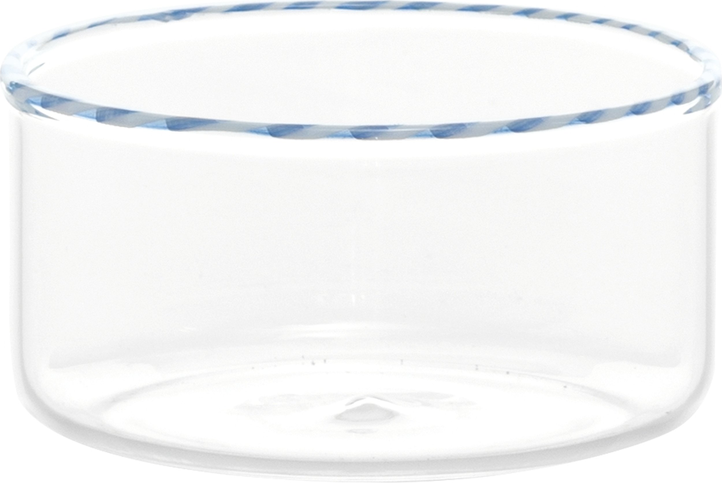 Miseczka Intrecci 420 ml biało-niebieska