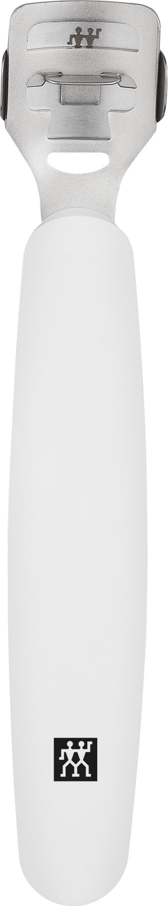 Ścinak do pięt Premium 15 cm biały z 10 ostrzami 11 el.