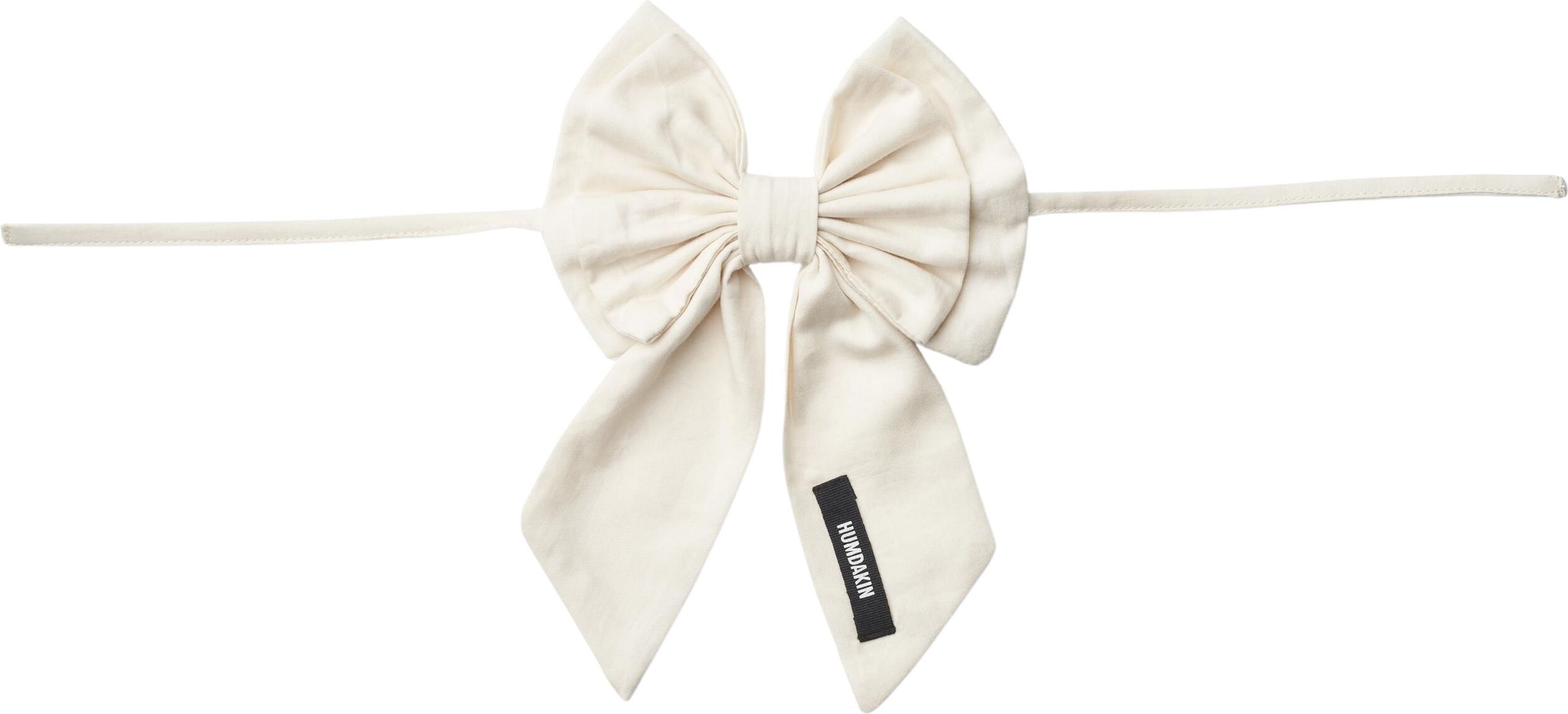 Dekoracja świąteczna Humdakin kokarda złamana biel