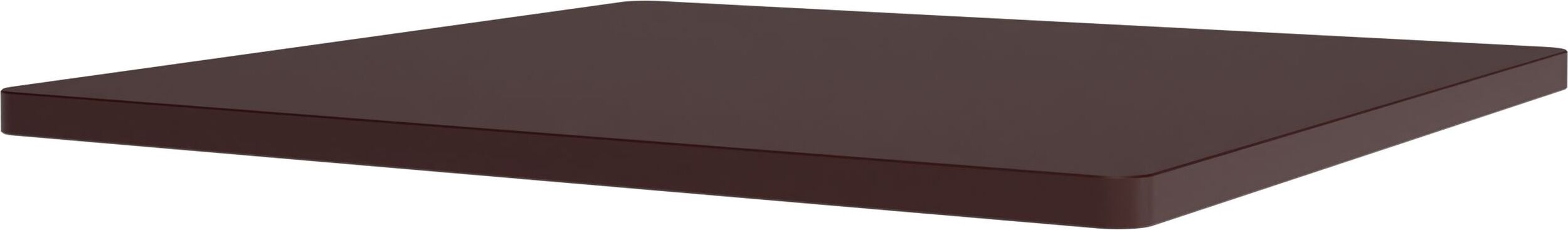 Blat MDF do systemu modułowego Panton Wire 33 x 34,8 cm bordowy