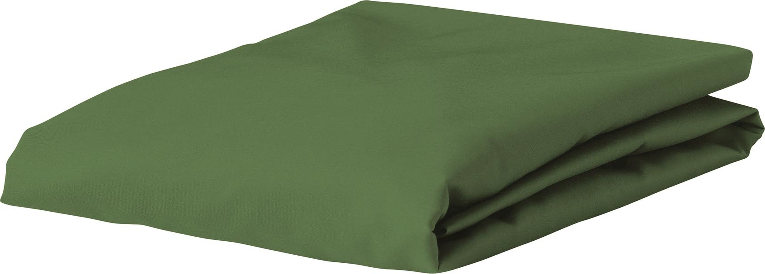Prześcieradło z gumką Premium Percale 140 x 200 cm zielone
