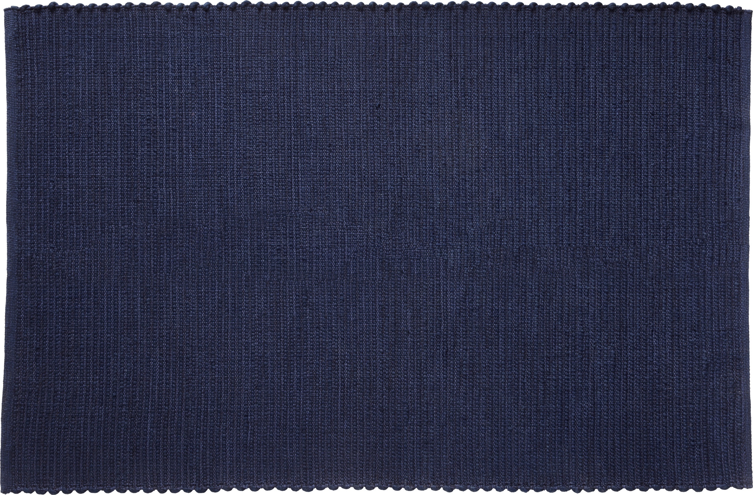 Dywan Hübsch 120 x 180 cm gładki ciemnoniebieski