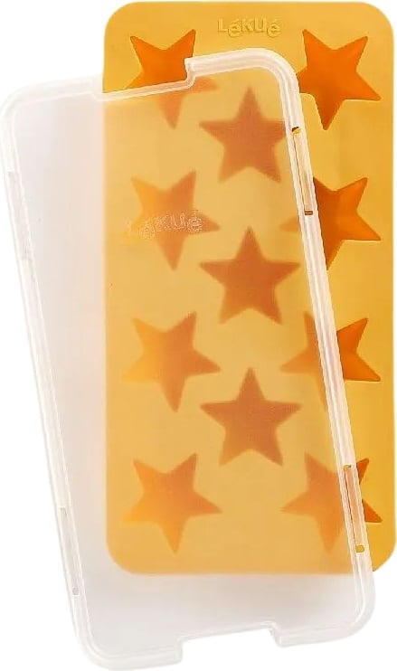 Foremka do lodu Lekue gwiazdki z pokrywką