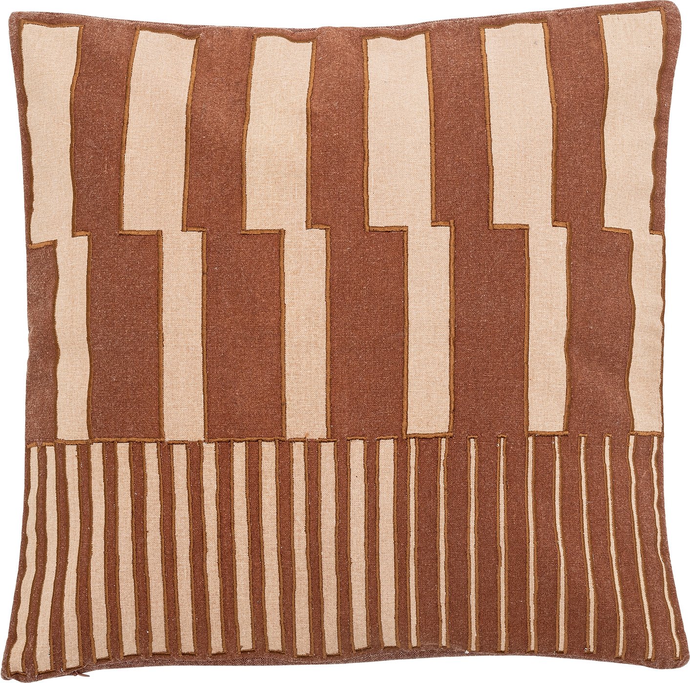 Poduszka dekoracyjna Cowes 40 cm brązowa