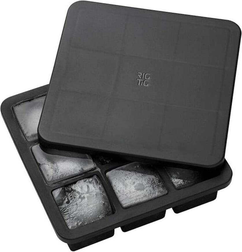 Foremka do lodu Freeze-It kwadratowe kostki czarna