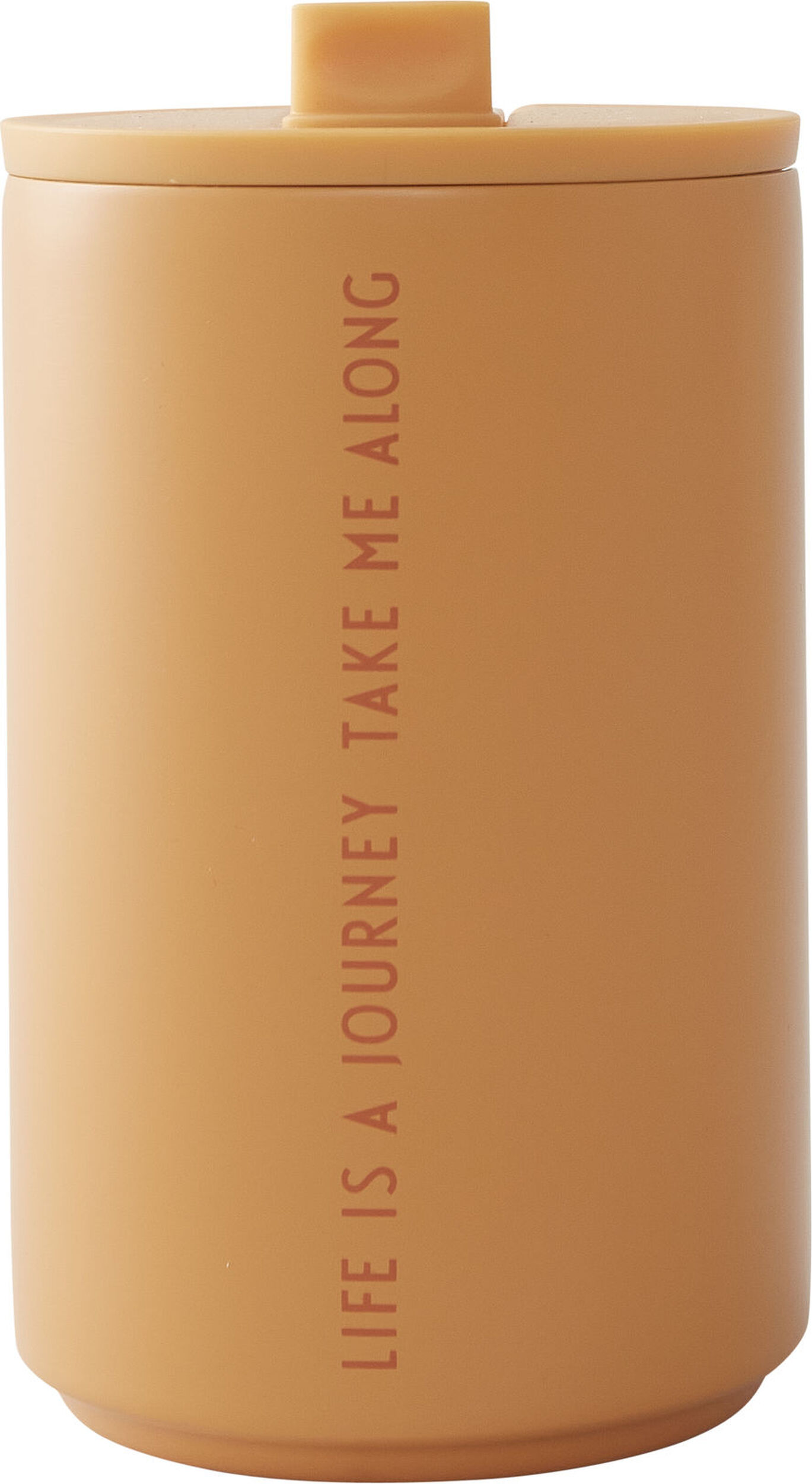 Kubek termiczny Design Letters To Go pomarańczowy